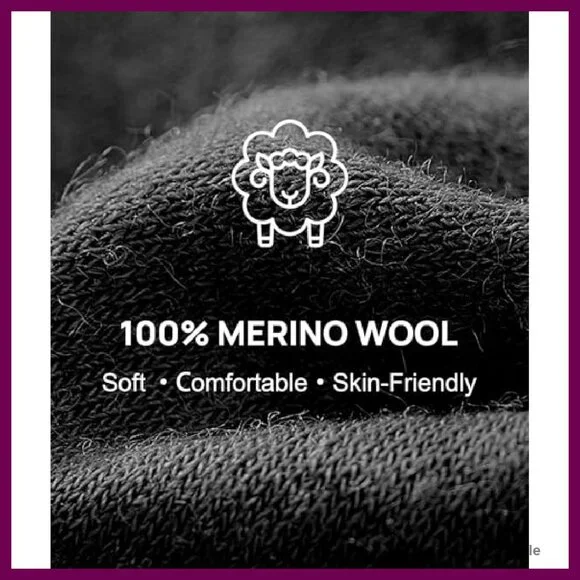 Premium Merino Wool Boxer Briefs Moisture Wicking Breathable Comfort Fit